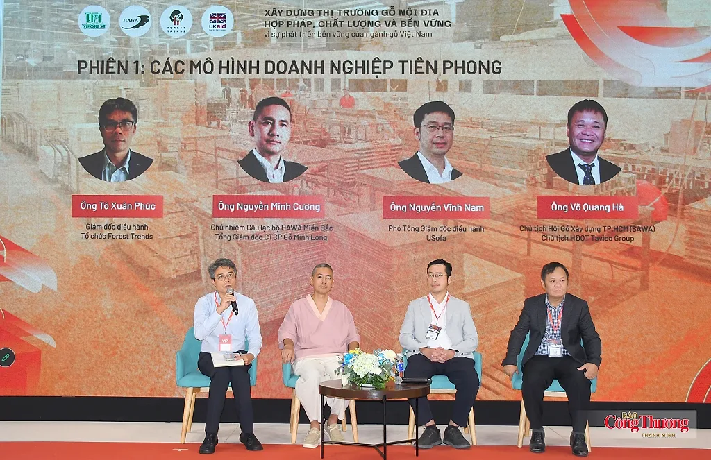 Thị trường gỗ nội địa hướng tới chuẩn mực, minh bạch và bền vững