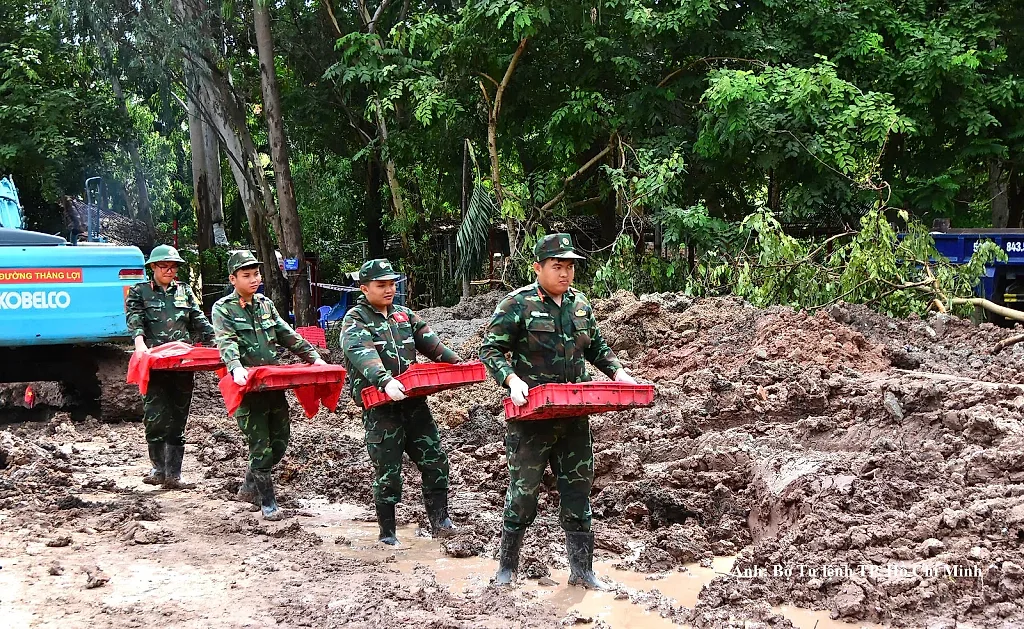 Đã quy tập được 705 bộ hài cốt liệt sĩ tại Công viên Lê Thị Riêng