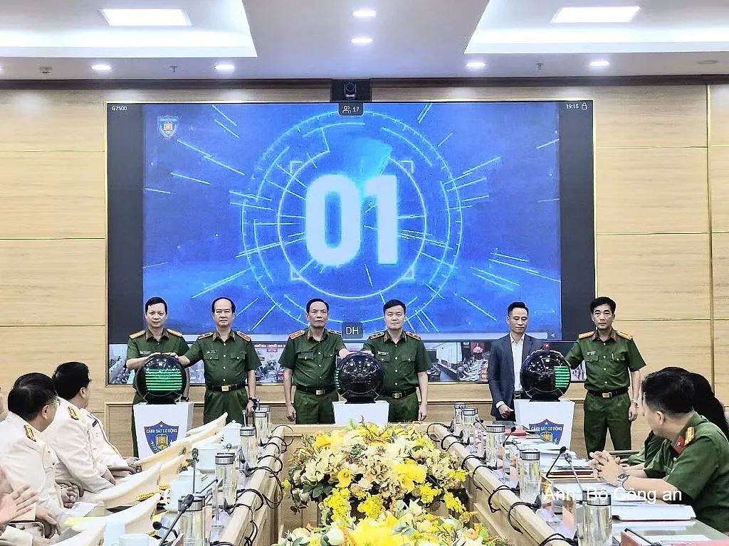Ra mắt Cổng thông tin điện tử Bộ Tư lệnh Cảnh sát cơ động