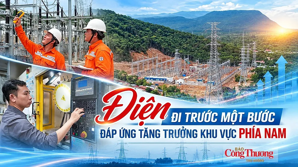 Điện đi trước một bước đáp ứng tăng trưởng khu vực phía Nam