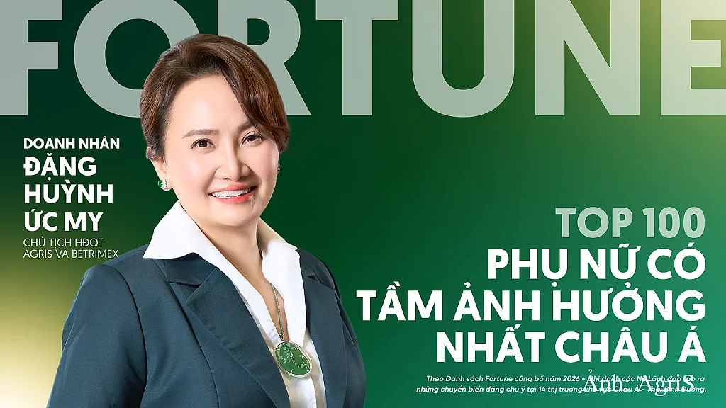 Bà Đặng Huỳnh Ức My lần thứ hai vào Top 100 phụ nữ quyền lực châu Á
