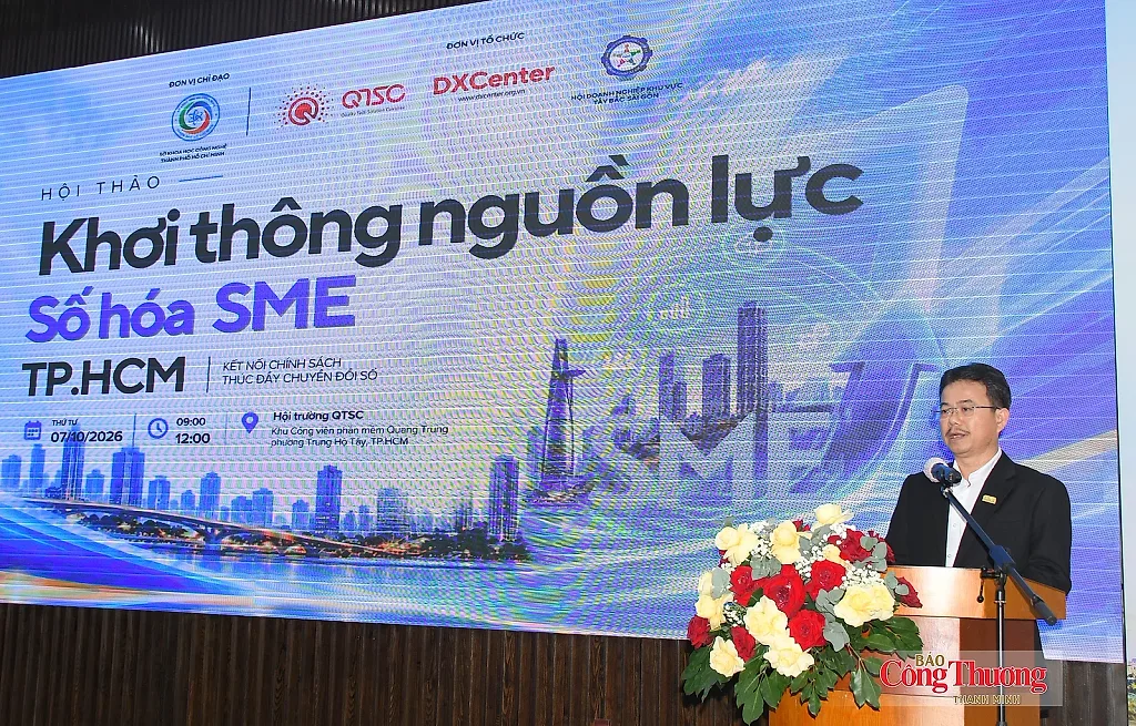TP. Hồ Chí Minh khơi thông nguồn lực, thúc đẩy số hóa doanh nghiệp SME