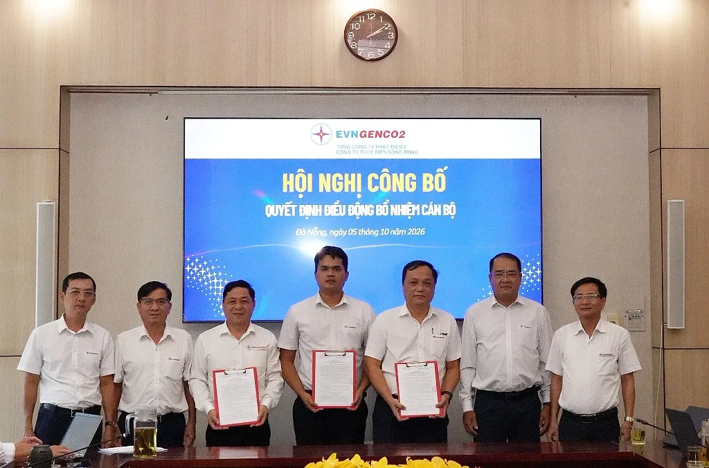 Thủy điện Sông Bung kiện toàn cán bộ quản lý, đáp ứng nhiệm vụ tốt