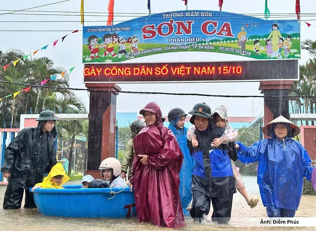 Đà Nẵng: Kích hoạt phương án ứng phó mưa lớn kéo dài