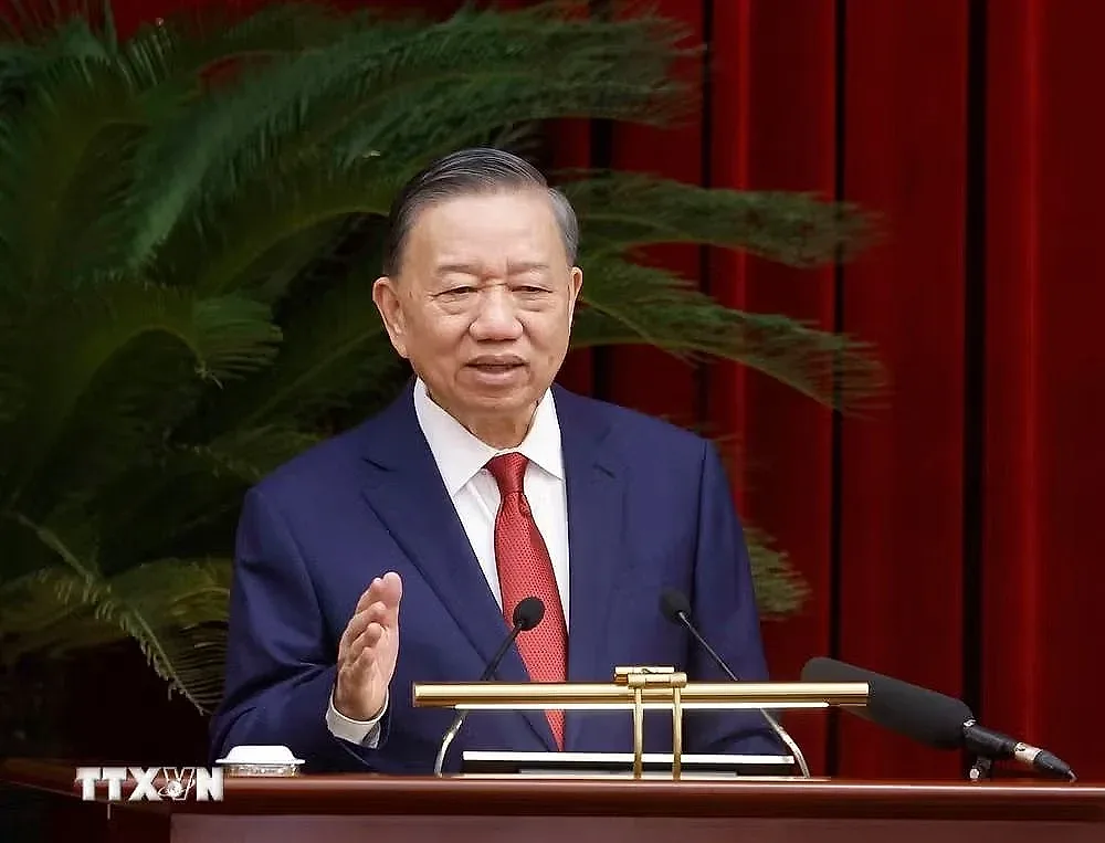 Phát biểu của Tổng Bí thư, Chủ tịch nước Tô Lâm bế mạc Hội nghị Trung ương 4, khóa XIV