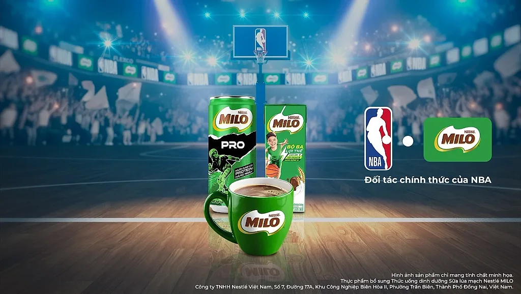Nestlé và NBA công bố hợp tác: Lan tỏa lối sống năng động đến giới trẻ