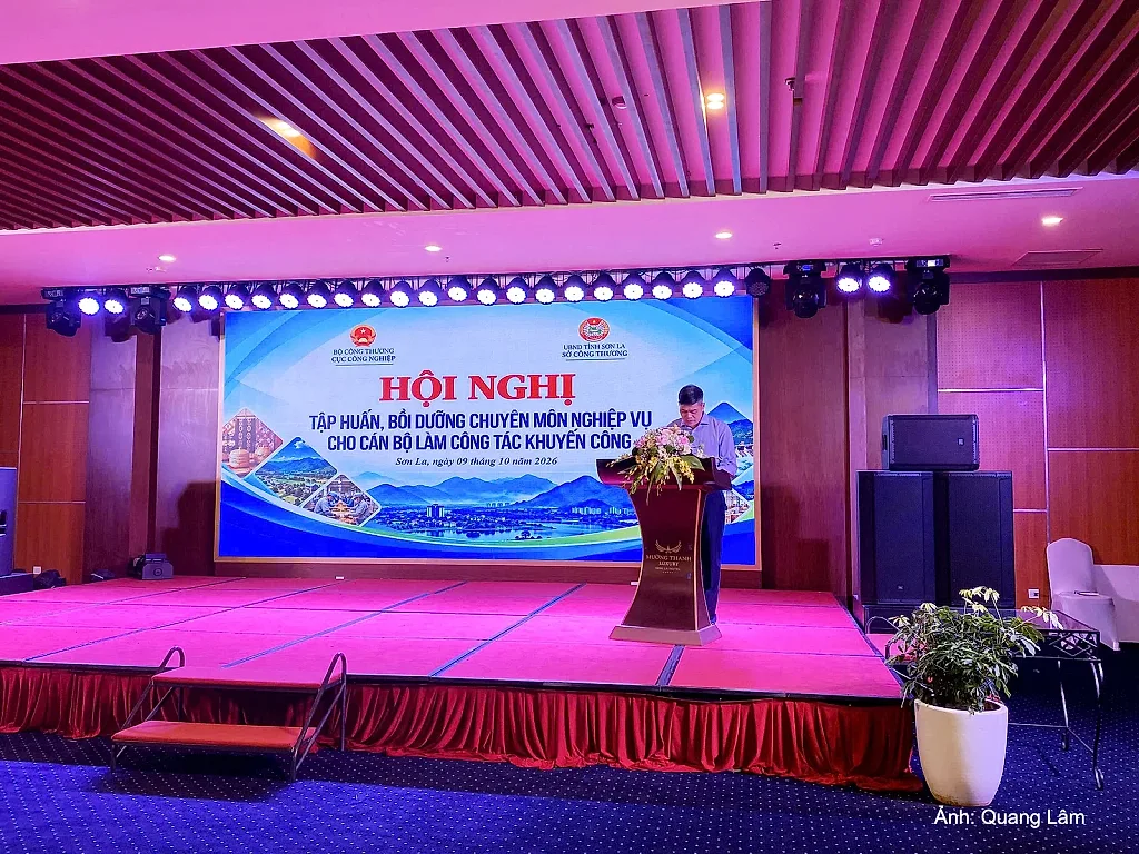 Sơn La: Tập huấn, bồi dưỡng chuyên môn nghiệp vụ cho cán bộ làm công tác khuyến công