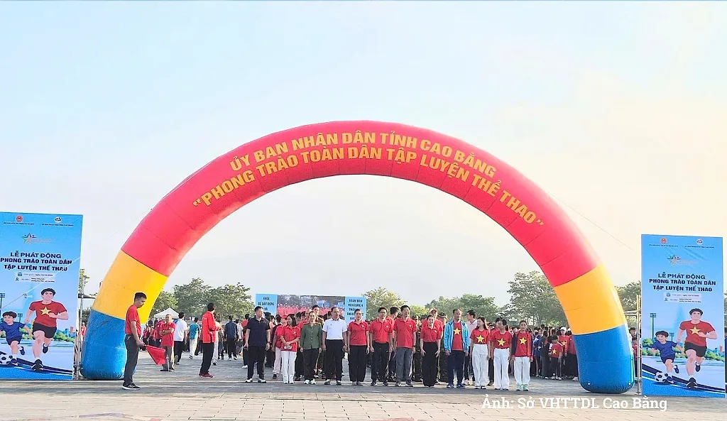 Cao Bằng: Phát động mỗi người dân chọn một môn thể thao để tập luyện