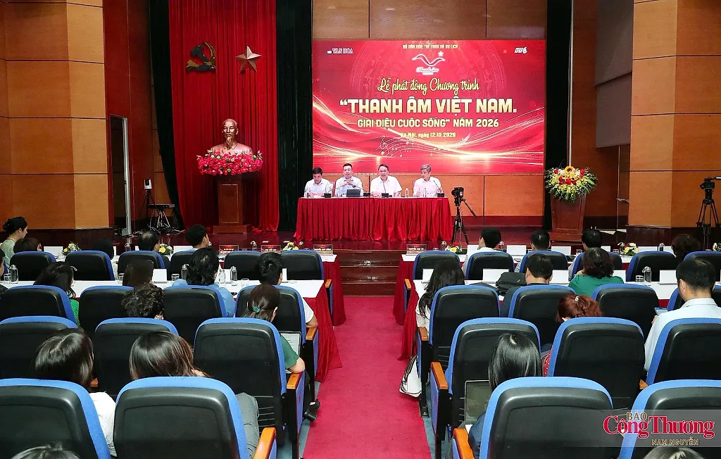 Phát động chương trình 'Thanh âm Việt Nam. Giai điệu cuộc sống'