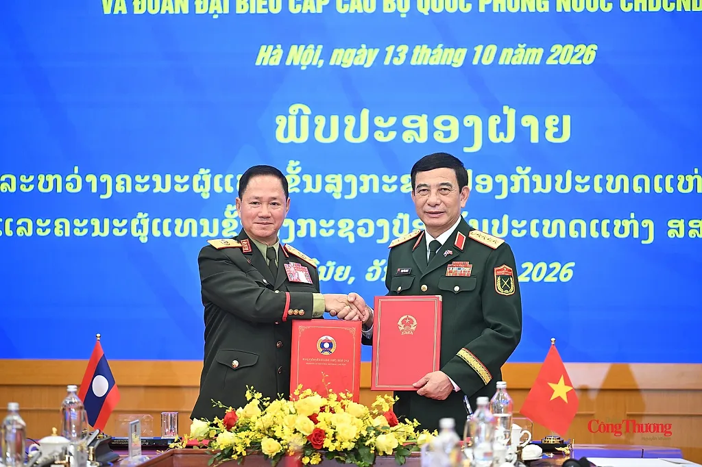 Việt Nam - Lào: Ký kết Kế hoạch hợp tác quốc phòng năm 2027
