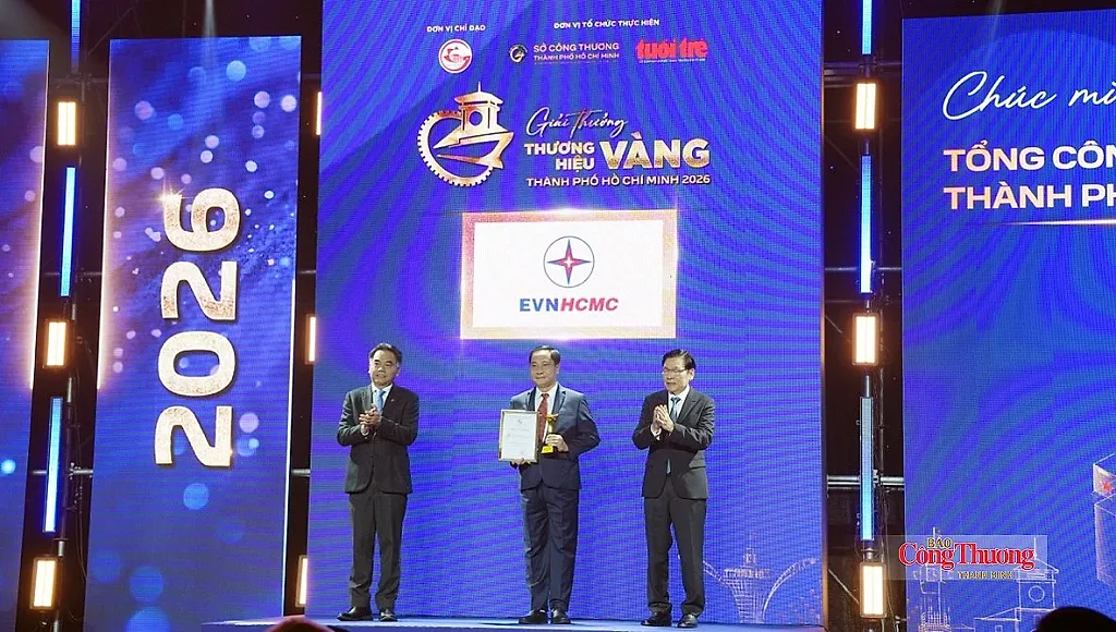 EVNHCMC ghi dấu ấn với Thương hiệu Vàng TP. Hồ Chí Minh