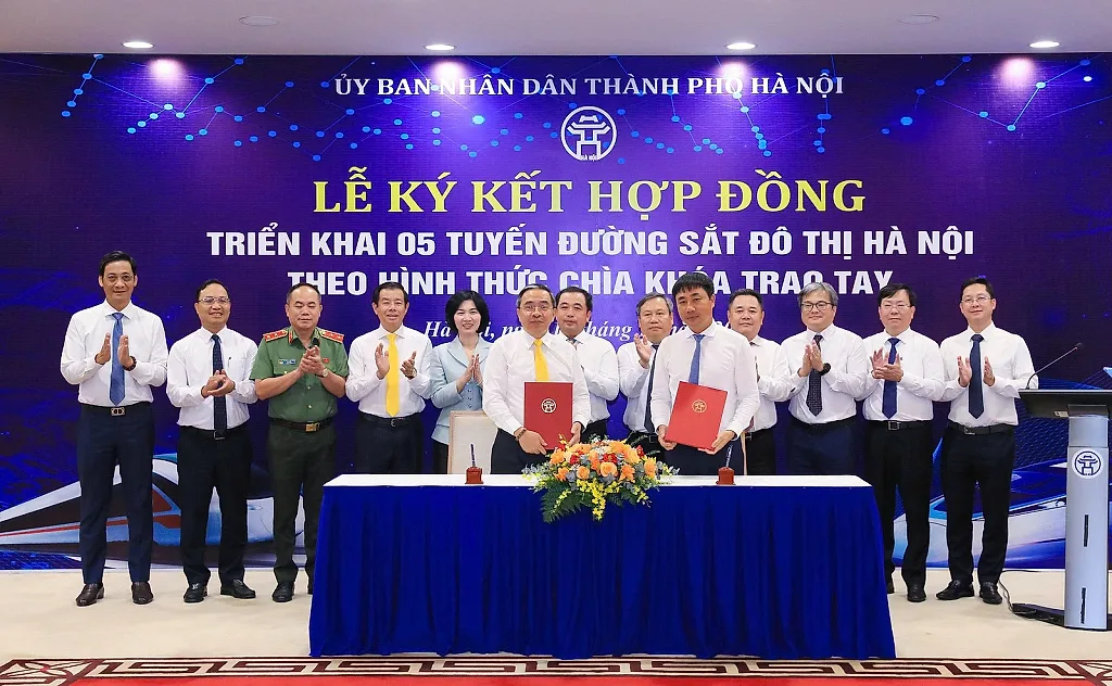 Hà Nội đặt mục tiêu hoàn thành 5 tuyến đường sắt đô thị vào năm 2030