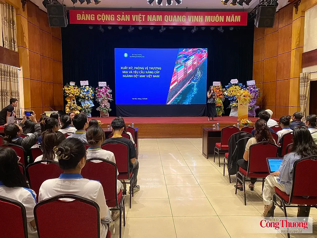 Nâng cấp chuỗi cung ứng dệt may, giảm rủi ro phòng vệ thương mại