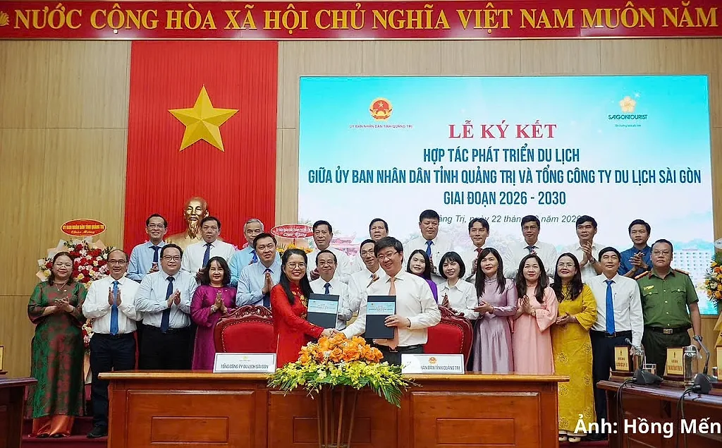 Quảng Trị, TP. Hồ Chí Minh hợp tác Saigontourist Group, phát triển du lịch