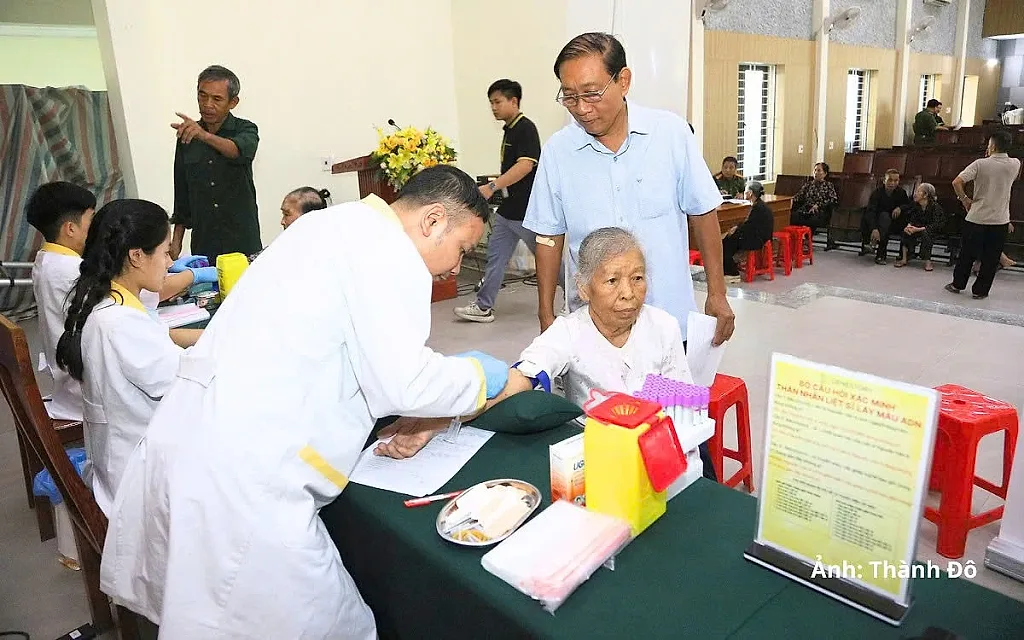 Hà Tĩnh: Đẩy nhanh hoàn thiện dữ liệu ADN thân nhân liệt sĩ