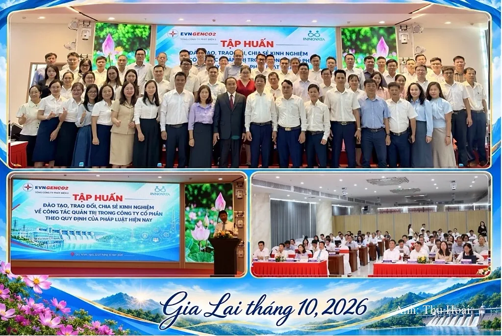 EVNGENCO2 nâng cao năng lực quản trị trong công ty cổ phần