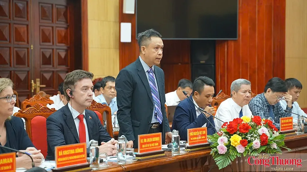 Bộ Công Thương và Phái đoàn Liên minh Châu Âu (EU) làm việc với tỉnh Quảng Trị