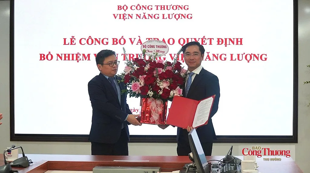 Bộ Công Thương trao quyết định bổ nhiệm Viện trưởng Viện Năng lượng
