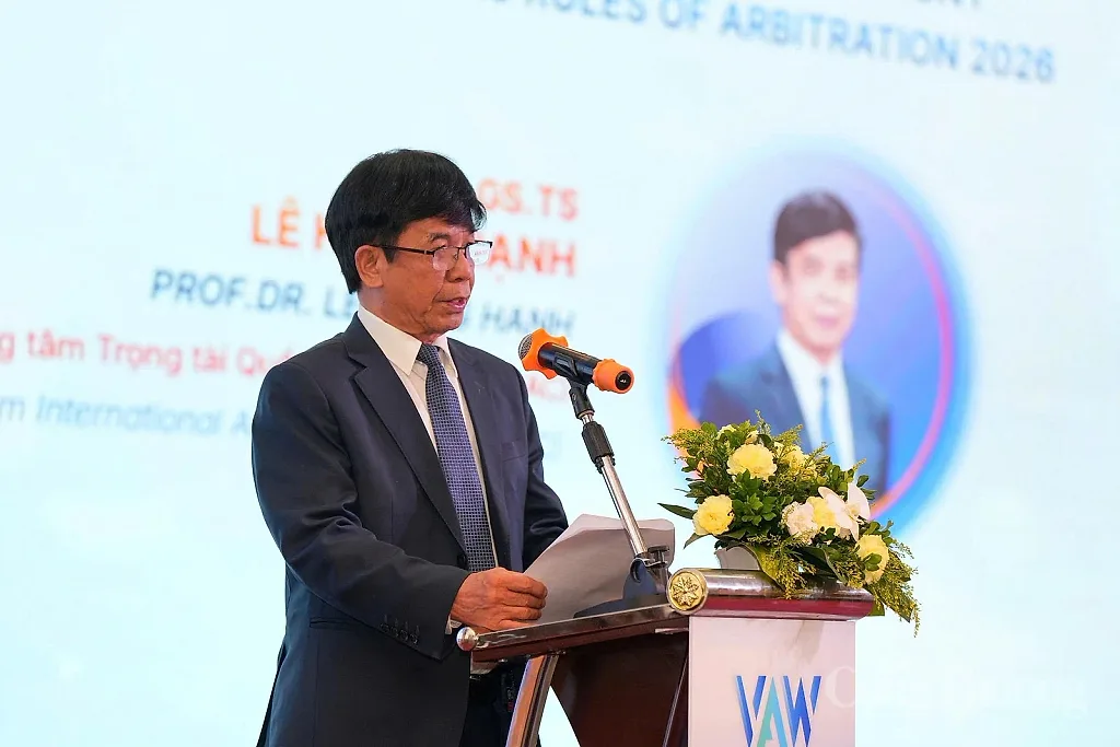 Khai mạc Tuần lễ Trọng tài và hoà giải Việt Nam 2026