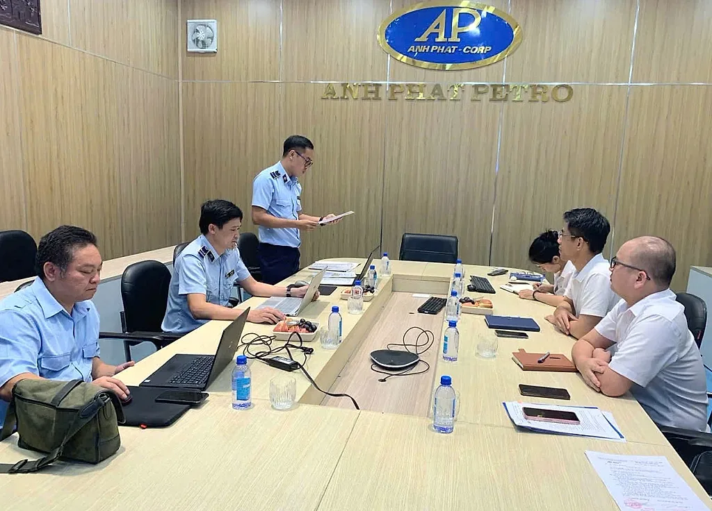 xử phạt doanh nghiệp xăng dầu