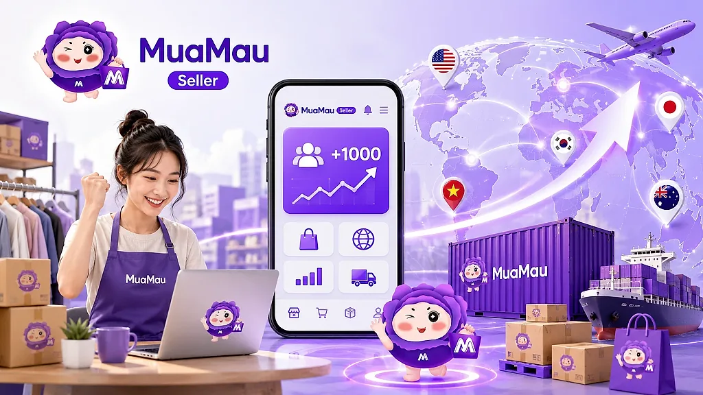 MuaMau Seller hút hàng nghìn người bán sau 1 năm hoạt động, hướng tới mở rộng TMĐT tử xuyên biên giới