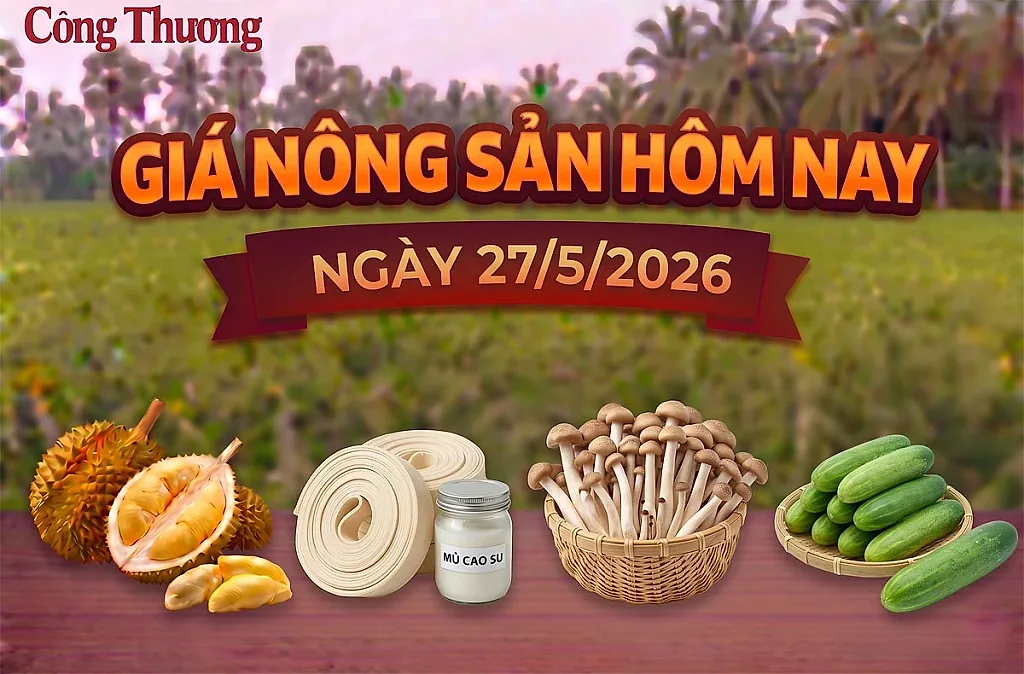 Giá nông sản hôm nay ngày 27/5: Sầu riêng giữ giá tốt
