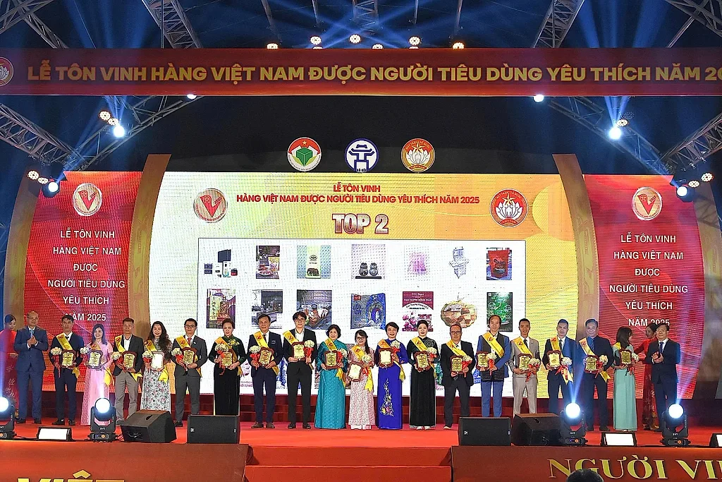 Gạo Hapro ST25 đạt TOP2 Hàng VN được người tiêu dùng yêu thích năm 2025