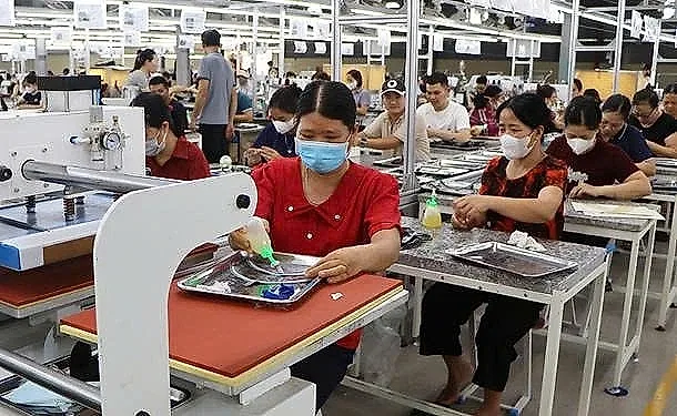 Nhiều người dân xã đi chọn đi làm công nhân trong nhà máy với mức lương cao