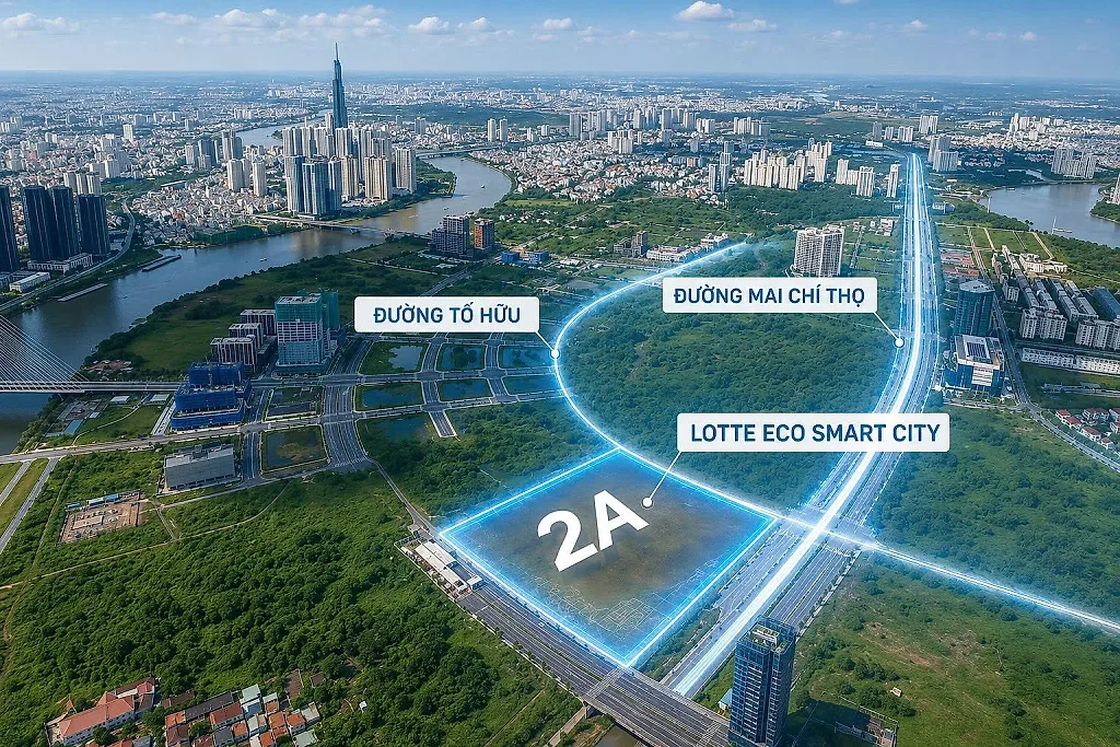 Giá đất xung quanh dự án Thu Thiem Eco Smart City là bao nhiêu?