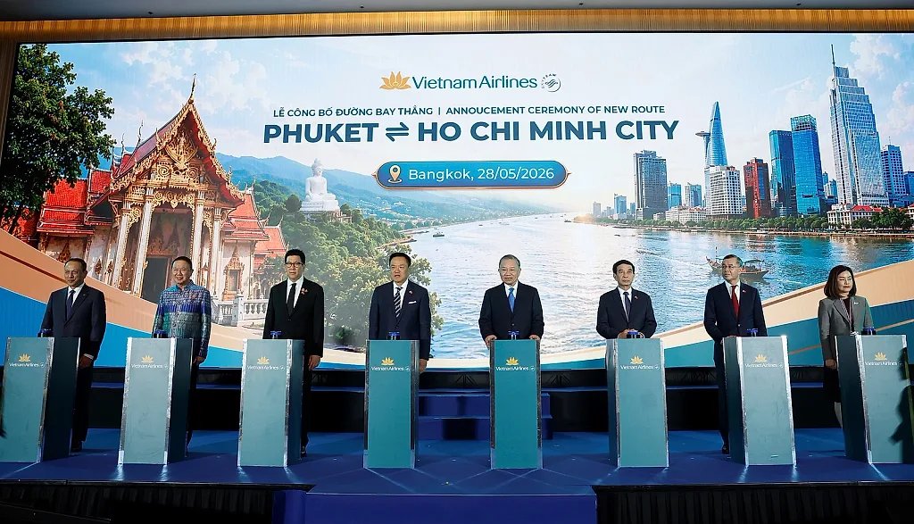 Chính thức mở đường bay TP. Hồ Chí Minh - Phuket, Thái Lan — Vietnam Airlines