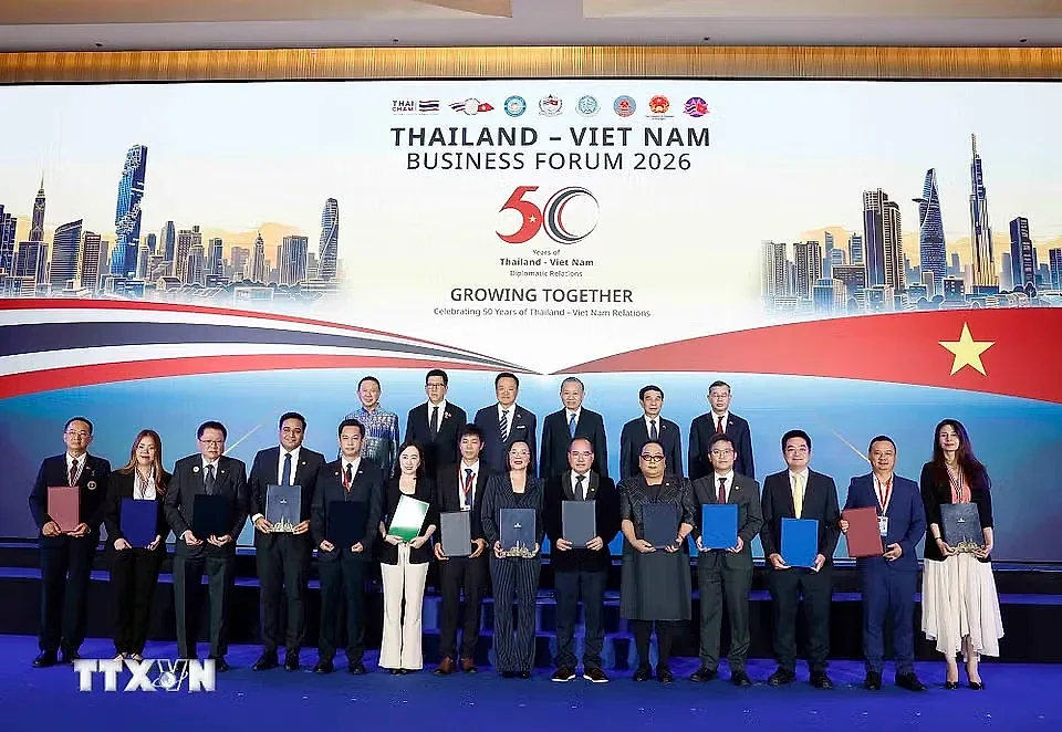Tổng Bí thư, Chủ tịch nước Tô Lâm dự Diễn đàn doanh nghiệp Việt Nam - Thái Lan năm 2026- Ảnh 6.