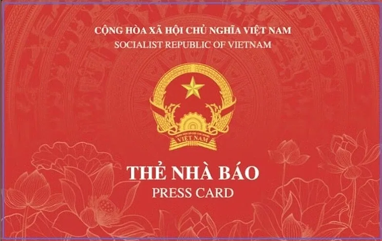 Bộ Văn hóa, Thể thao và Du lịch ban hành mẫu thẻ nhà báo 2026