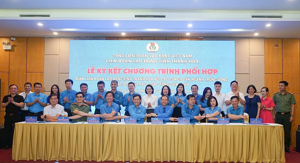 Thanh Hóa đẩy mạnh liên kết công đoàn vì quyền lợi người lao động