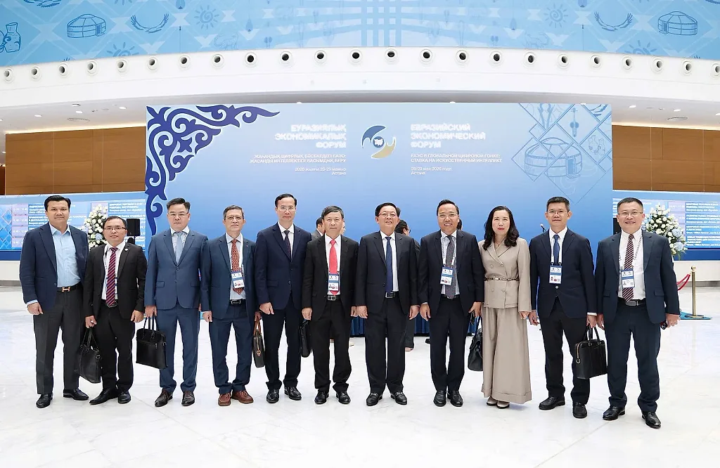 Việt Nam-EAEU tăng tốc hợp tác kinh tế, thương mại