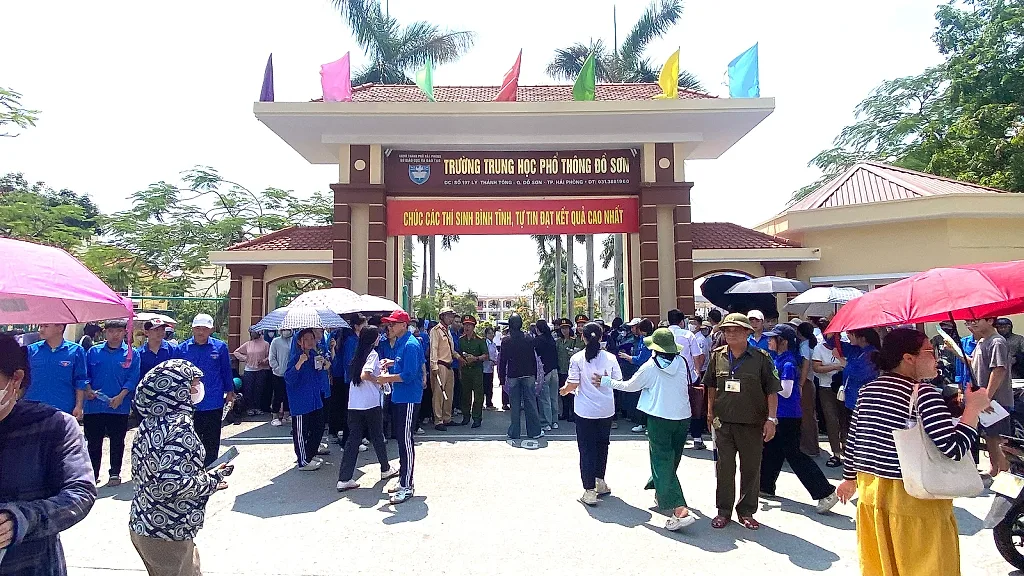 Hải Phòng: Hơn 61.700 thí sinh tham gia kỳ thi tuyển sinh vào lớp 10 — Sở Giáo dục và Đào tạo Hải Phòng