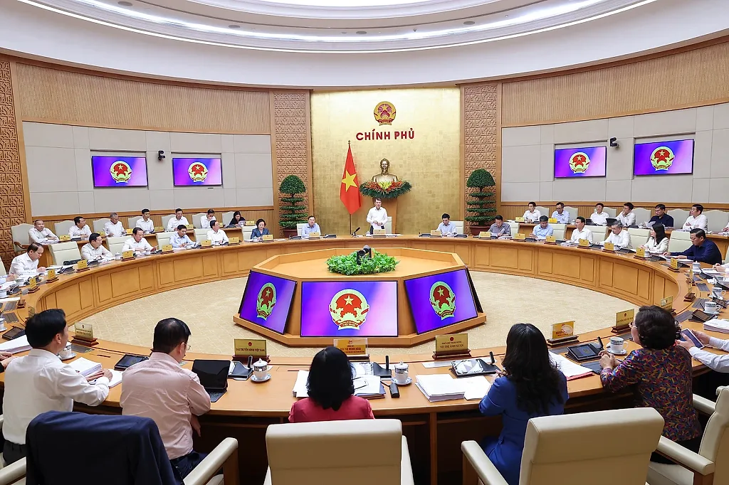 Ban hành Quy chế làm việc của Chính phủ