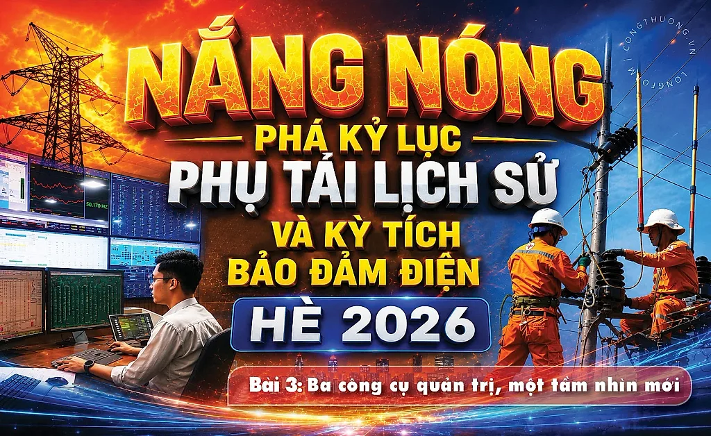 Nắng nóng phá kỷ lục phụ tải lịch sử và kỳ tích bảo đảm điện hè 2026: Bài 3 - Ba công cụ quản trị, một tầm nhìn mới