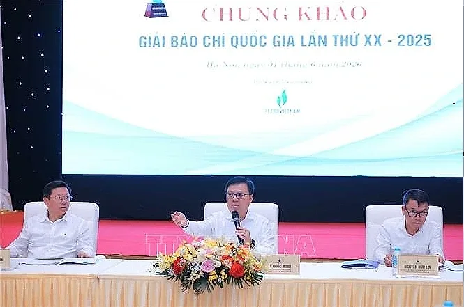 177 tác phẩm tác phẩm vào vòng chung khảo báo chí quốc gia 2026 — Hội Nhà báo Việt Nam