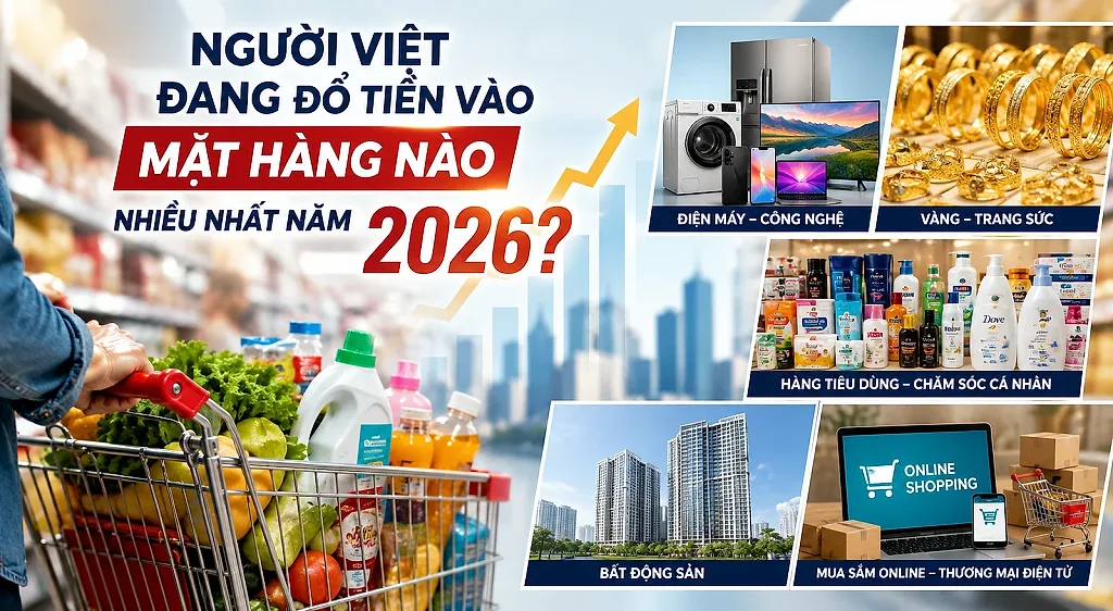 Người Việt chi mạnh tay cho mặt hàng nào trong 4 tháng đầu năm 2026?