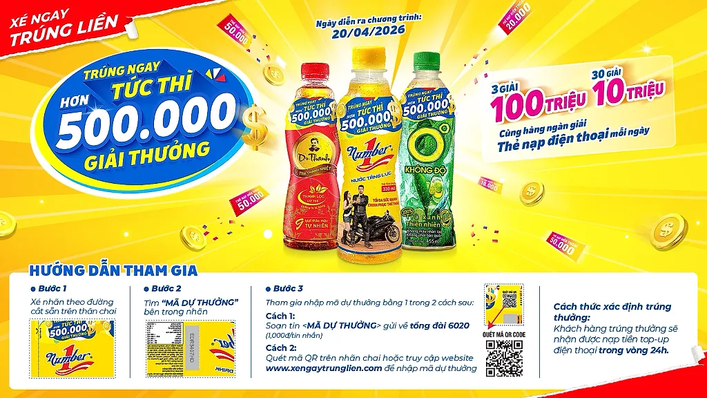 Khi những chai nước giải khát mang đến niềm vui bất ngờ mỗi ngày