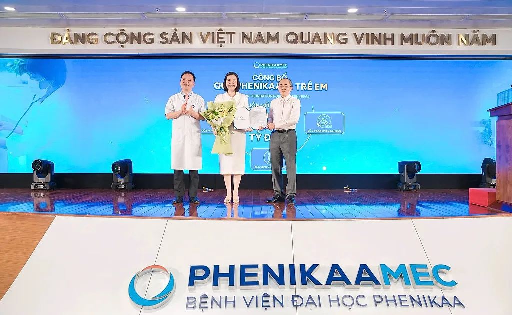 Phenikaa khởi tạo quỹ 30 tỷ đồng vì sức khỏe trẻ em Việt Nam