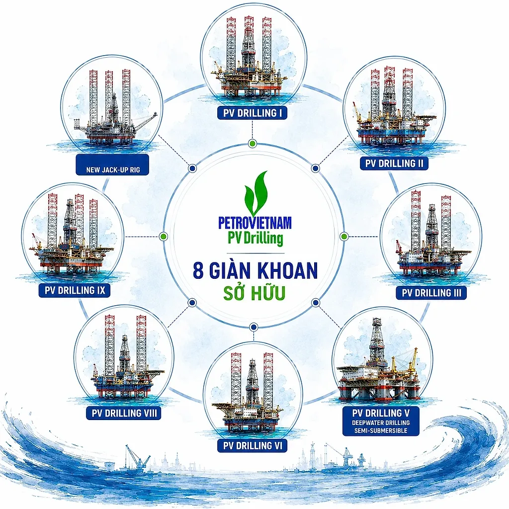 PV Drilling đầu tư thêm giàn khoan tự nâng