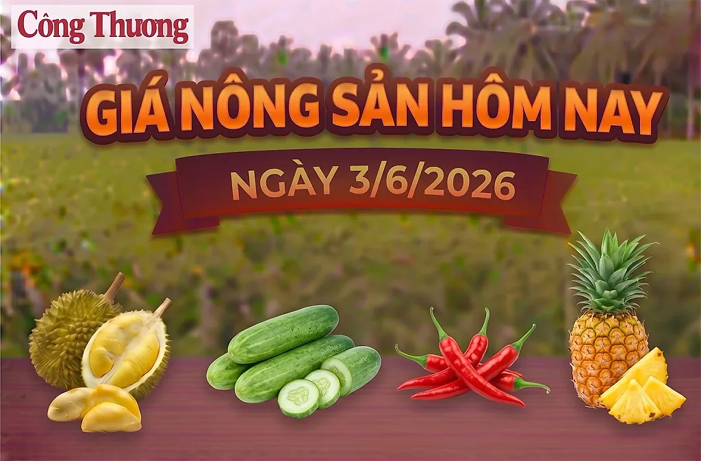 Giá nông sản hôm nay, ngày 3/6: Ớt tăng giá từ 4.000 - 10.000 đồng/kg