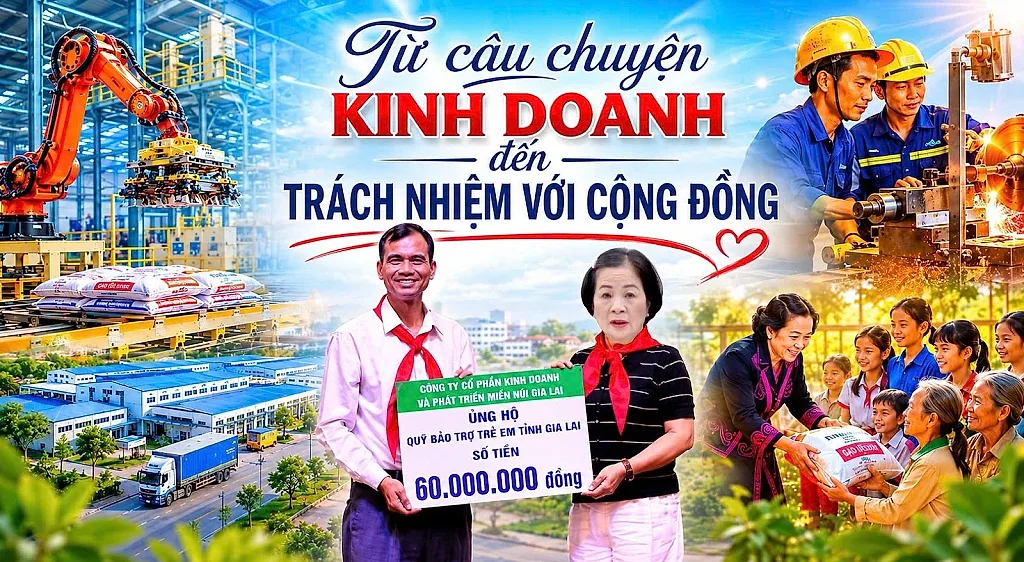 Từ câu chuyện kinh doanh đến trách nhiệm với cộng đồng — Hiệp hội Doanh nghiệp tỉnh Gia Lai