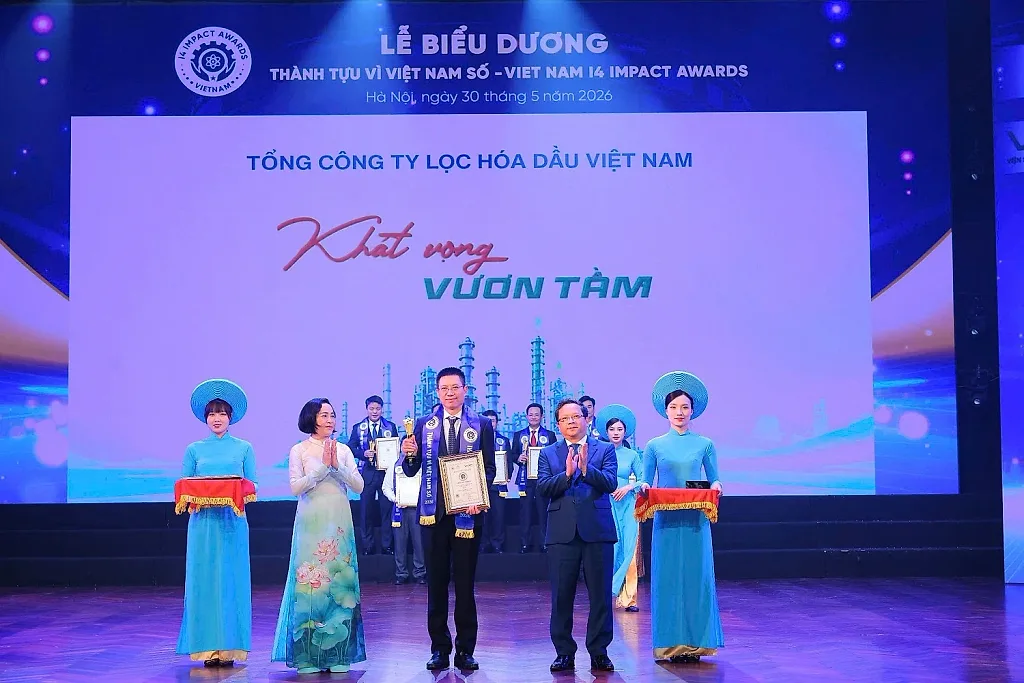 BSR được vinh danh tại Vietnam I4 Impact Awards 2026