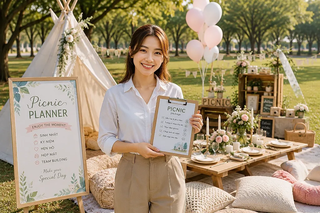 Khởi nghiệp từ những buổi picnic cuối tuần, cô gái 9X xây mô hình kinh doanh phục vụ hàng nghìn khách hàng