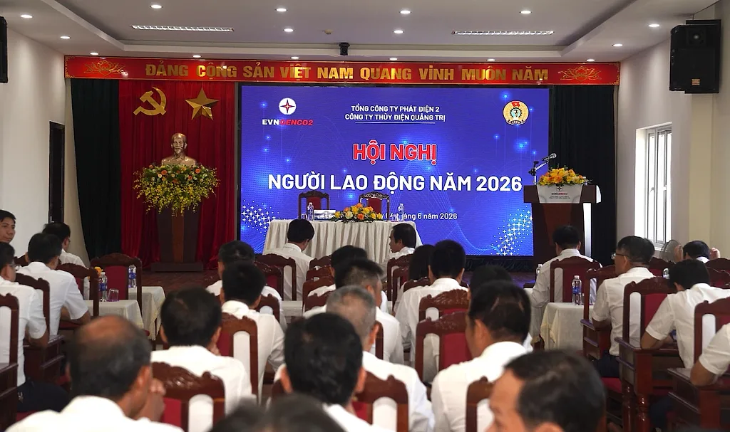 Hội nghị Người lao động Công ty Thủy điện Quảng Trị năm 2026