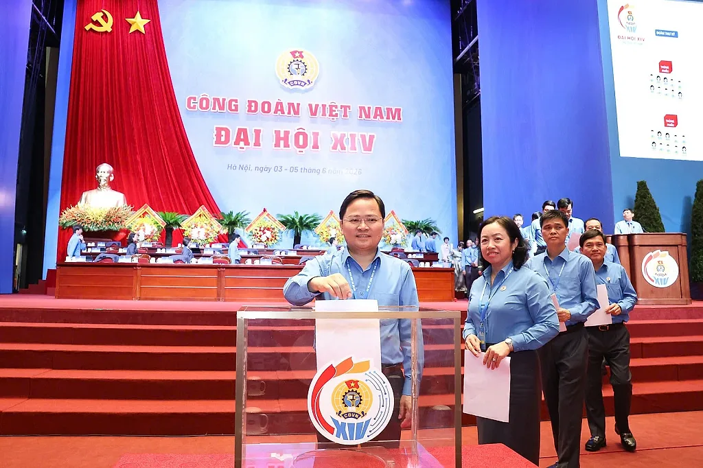 Sáng mai (5/6) sẽ công bố Ban Chấp hành Tổng Liên đoàn Lao động Việt Nam khóa XIV