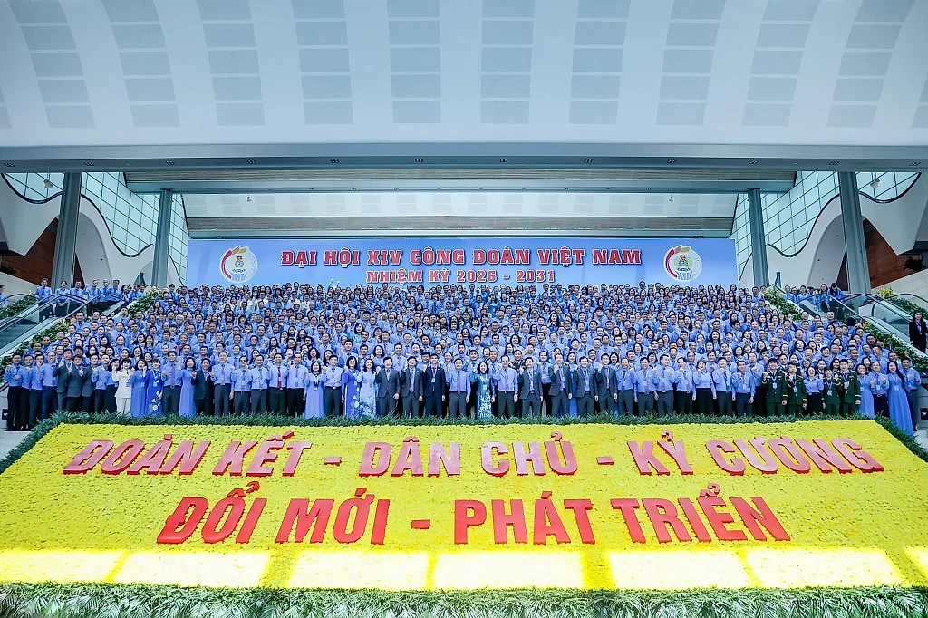 Sáng nay (5/6) bế mạc Đại hội XIV Công đoàn Việt Nam