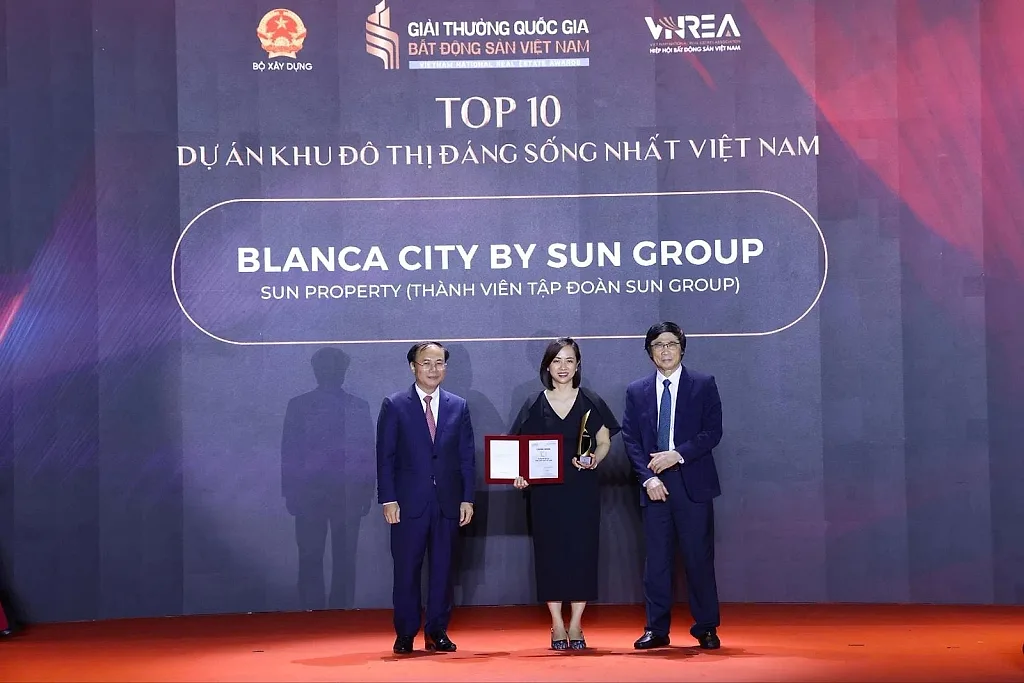 Blanca City khẳng định chất lượng với danh hiệu “dự án khu đô thị đáng sống nhất Việt Nam”